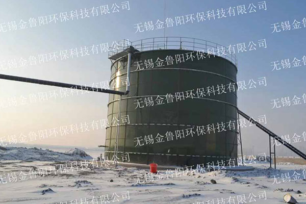 杭州臨安搪瓷拼裝罐沼氣發(fā)電項目效果展示